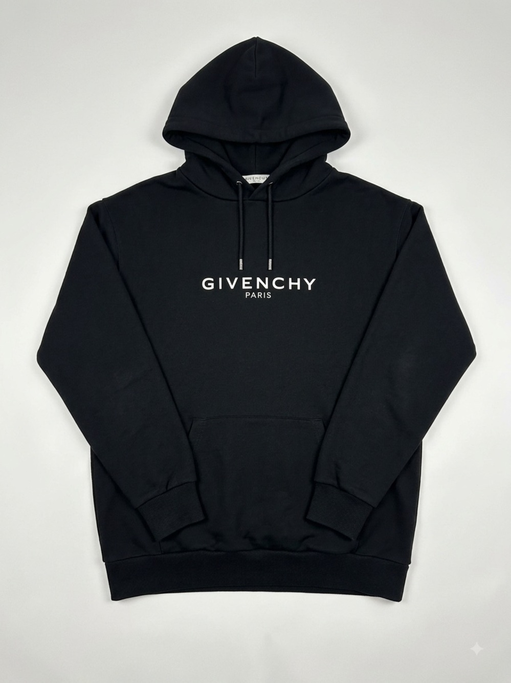 Givenchy Black Logo Pullover Hoodie